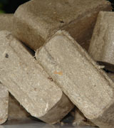 Holzbriketts